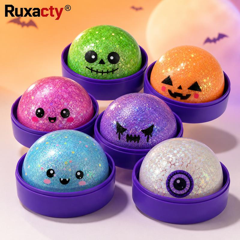 Halloween Glitter Squishy Ball