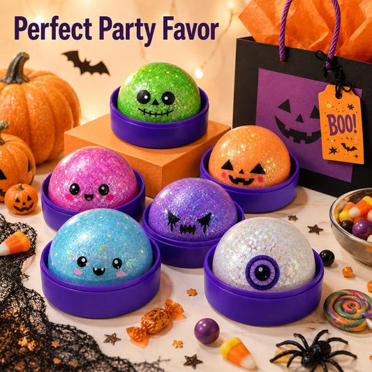 Halloween Glitter Squishy Ball